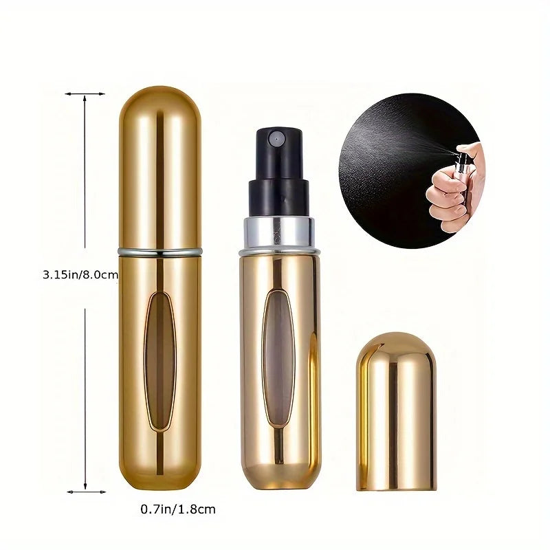Votre signature olfactive, en 5 flacons rechargeables.