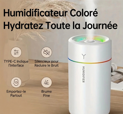 Humidificateur Rainbow LED – Brume & Lumière d'Ambiance