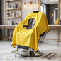 Cape de Coiffure Professionnelle avec Fenêtre Transparente