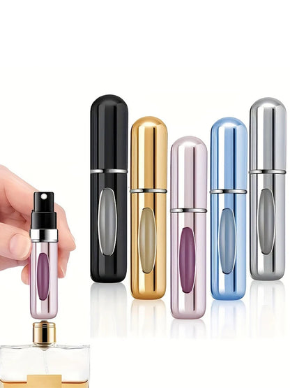 Votre signature olfactive, en 5 flacons rechargeables.