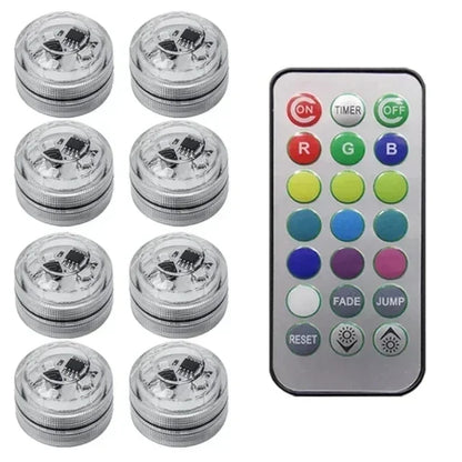 Mini LED d'Ambiance Sans Fil – Contrôle à Distance