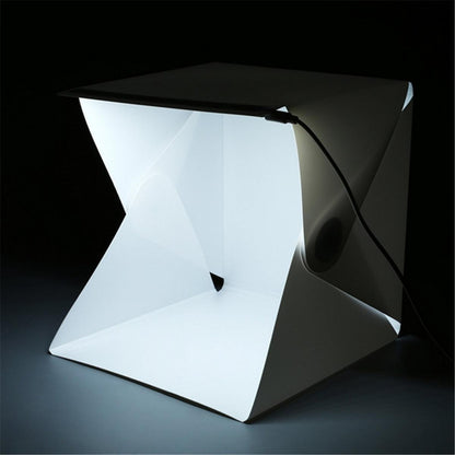 Studio Photo Portable – Boîte à Lumière LED (25x25cm)