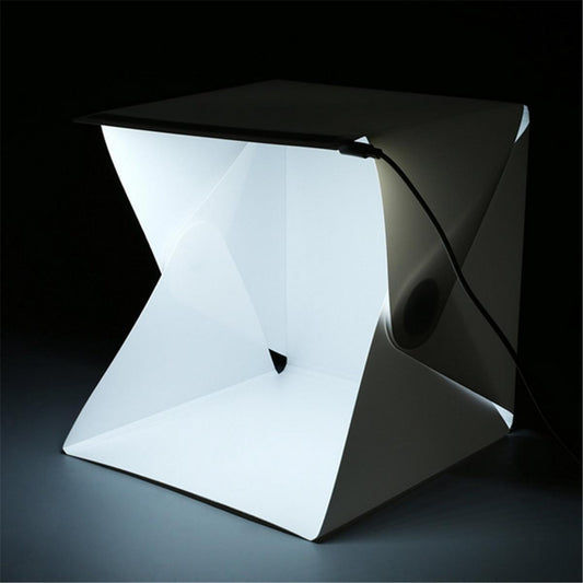 Studio Photo Portable – Boîte à Lumière LED (25x25cm)